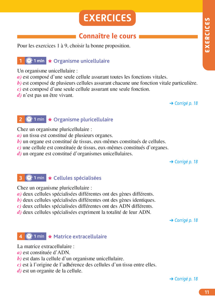 Objectif BAC SVT 2nde