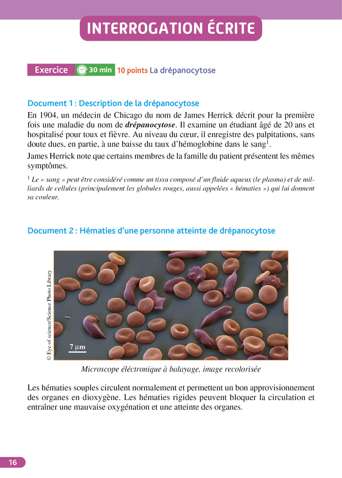 Objectif BAC SVT 2nde