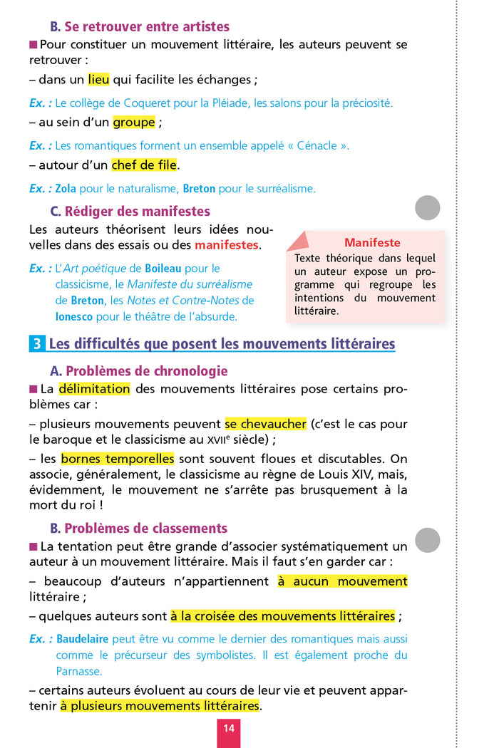 Objectif BAC Fiches détachables Français 1re BAC 2025