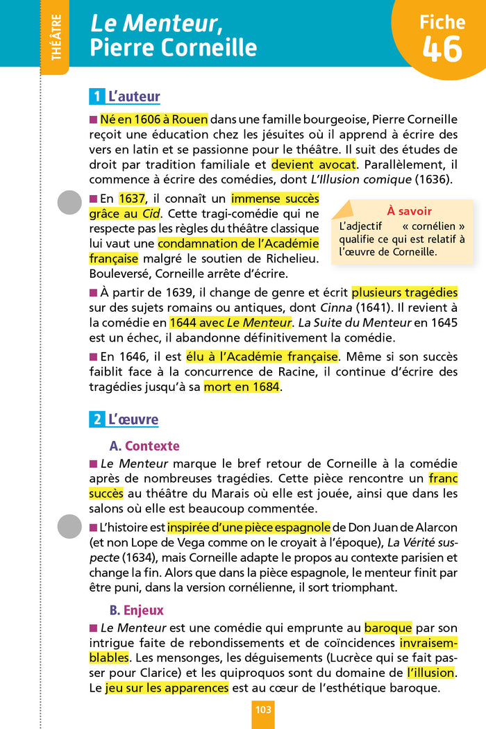 Objectif BAC Fiches détachables Français 1re BAC 2025