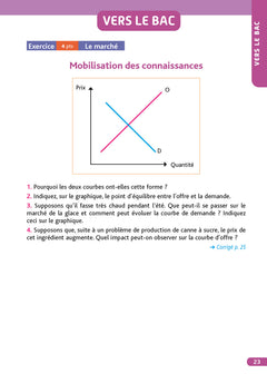 Objectif BAC 1re spécialité SES BAC 2026