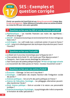 Objectif Bac Tle spécialité Grand Oral Bac 2025