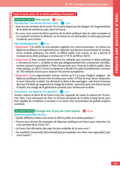 Objectif Bac Tle spécialité Grand Oral Bac 2025