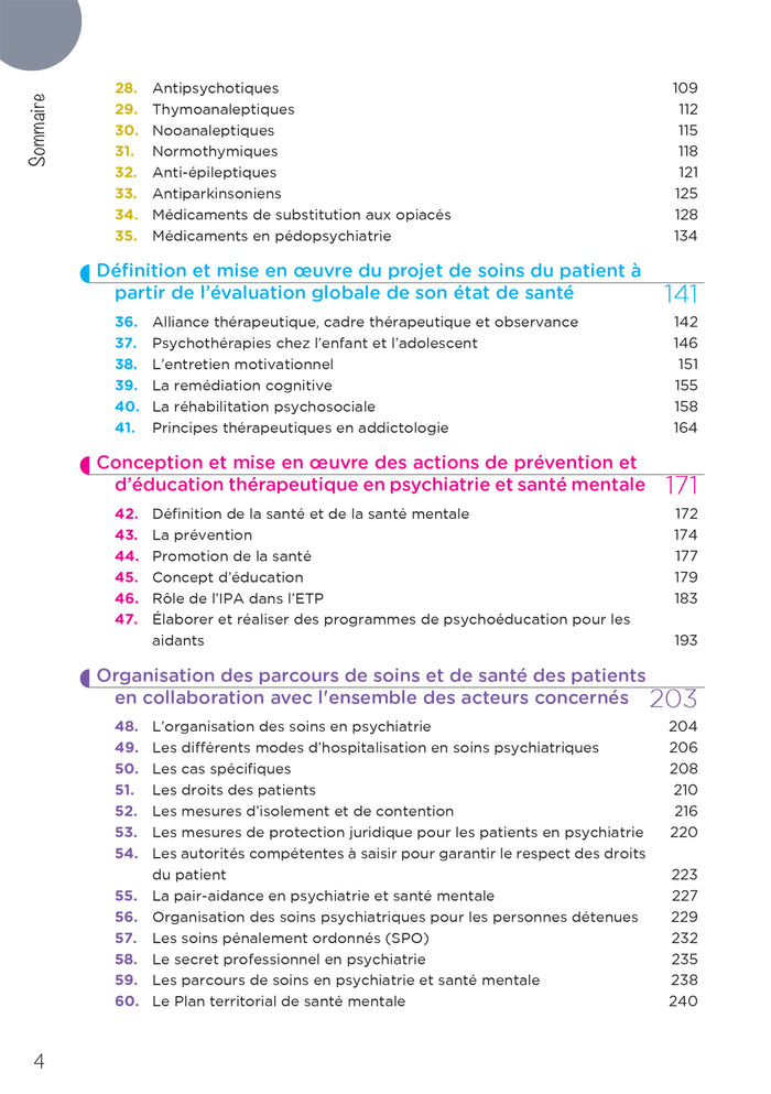 Infirmier en pratique avancée - Mention Psychiatrie et santé mentale