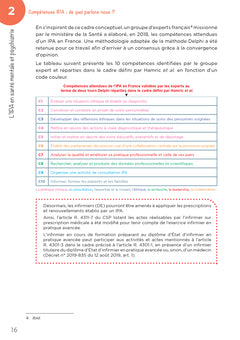 Infirmier en pratique avancée - Mention Psychiatrie et santé mentale