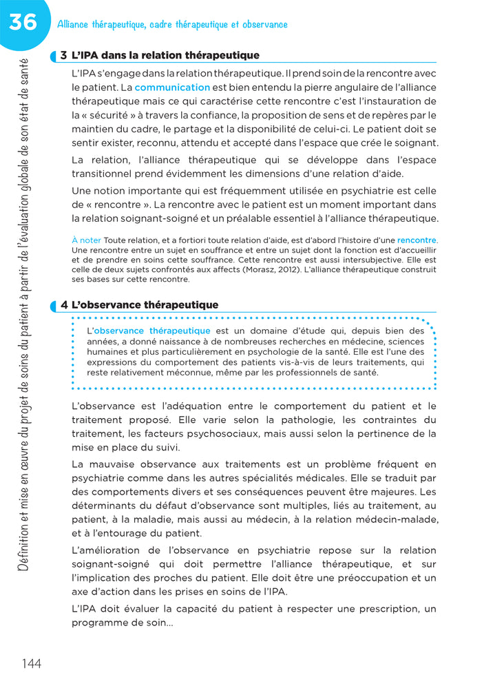 Infirmier en pratique avancée - Mention Psychiatrie et santé mentale
