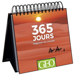 365 jours sagesse du monde - Calendriers GEO