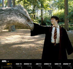 Calendrier officiel Harry Potter 2025