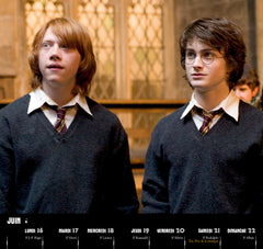 Calendrier officiel Harry Potter 2025
