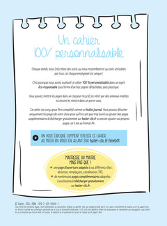 Organiseur personnalisable des maitresses en baskets Ed.2024-2025 - Planification et agenda