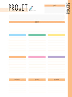 Organiseur personnalisable des maitresses en baskets Ed.2024-2025 - Planification et agenda