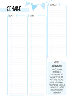 Organiseur personnalisable des maitresses en baskets Ed.2024-2025 - Planification et agenda