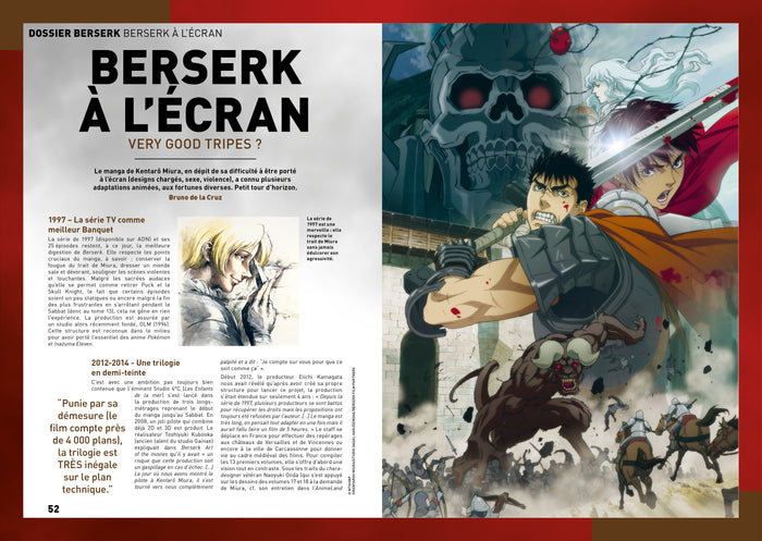 Animeland 246 Berserk et la dark fantasy