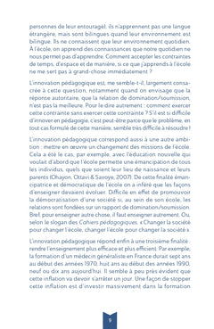 L'innovation pédagogique