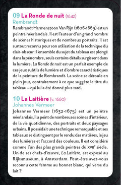 Le grand mémo de l'art