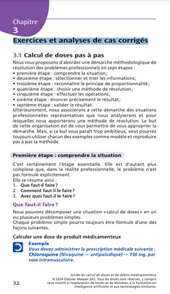 Guide du calcul de doses et de débits médicamenteux