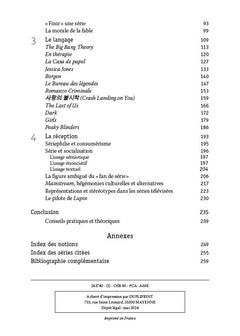L'analyse des séries
