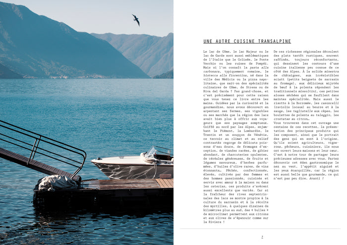 La cuisine des lacs italiens