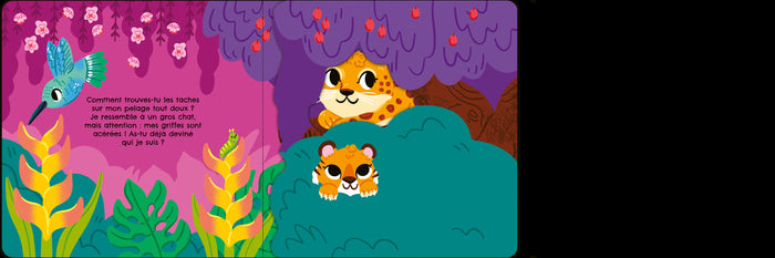 Coucou ! Qui se cache dans la jungle ?