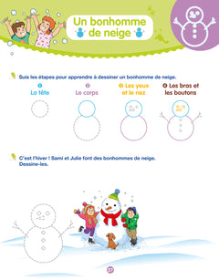 Sami et Julie Maternelle - Mon cahier effaçable - Mes premiers tracés, formes et dessins