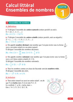 Objectif BAC Maths 2nde