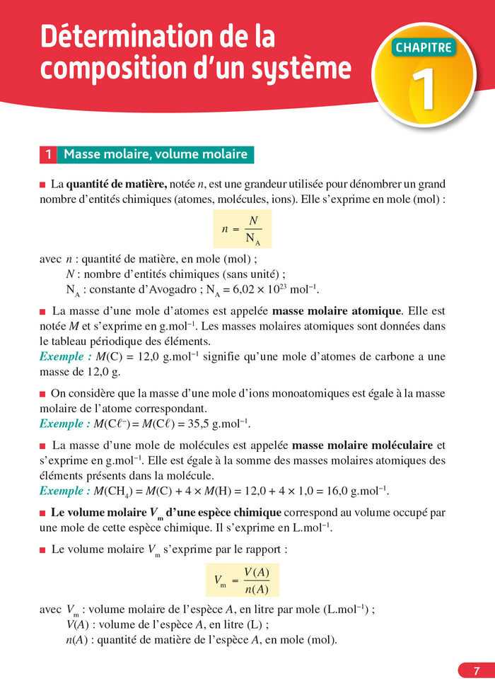 Objectif BAC 1re spécialité Physique Chimie BAC 2026