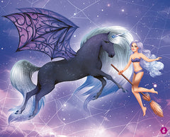 Licornes de rêve - Carnet créatif - Magie des sorcières