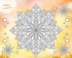 Licorne de rêve - Carnet créatif - Magie dorée