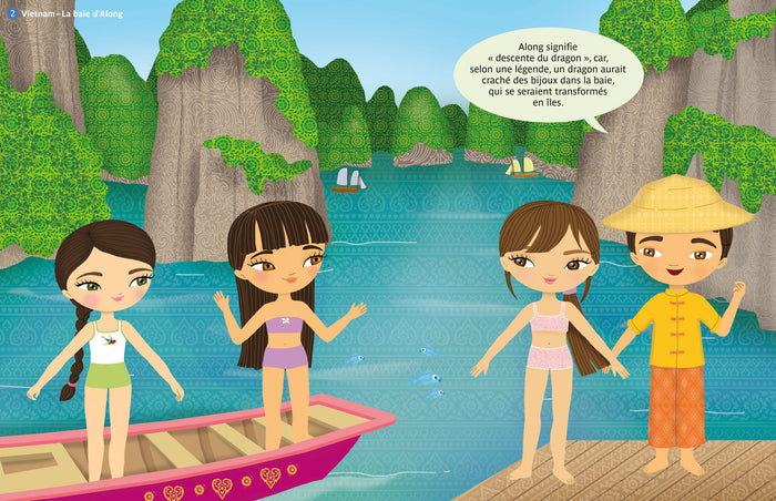 Minimiki - Stickers - Merveilles du Monde