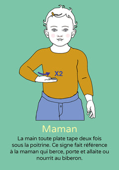 150 cartes pour apprendre à signer avec bébé