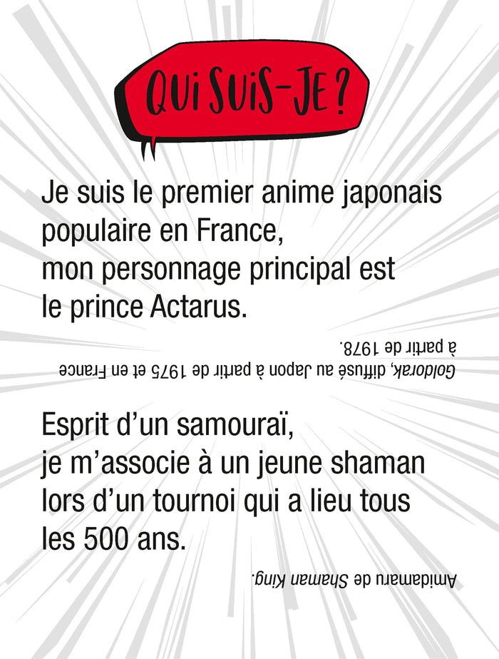 Boîte Quiz Manga - nouvelle édition: 500 quiz