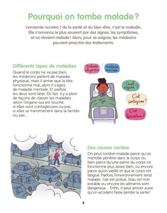 Le petit livre pour parler des maladies des petits et des grands