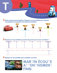 Mon cahier effaçable - J'écris les lettres majuscules