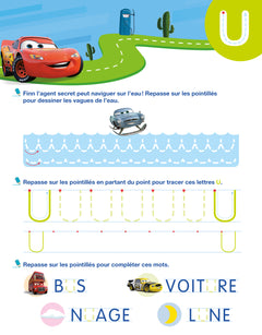 Mon cahier effaçable - J'écris les lettres majuscules