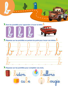 Mon cahier effaçable - J'écris les lettres minuscules