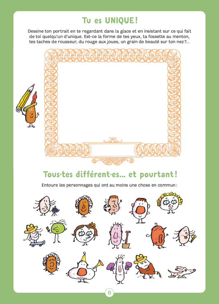 Moi et les autres - Le cahier Pense pas bête