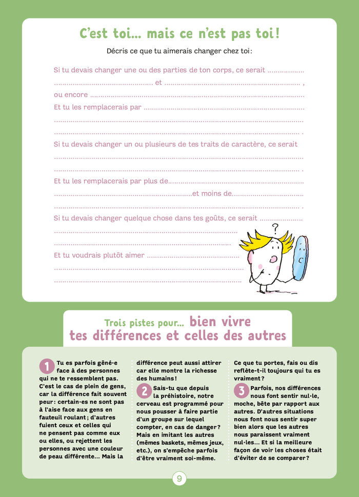 Moi et les autres - Le cahier Pense pas bête