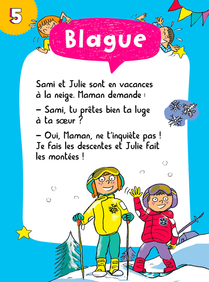 Sami et Julie - 100 blagues, charades et devinettes Spécial Vacances CP-CE1