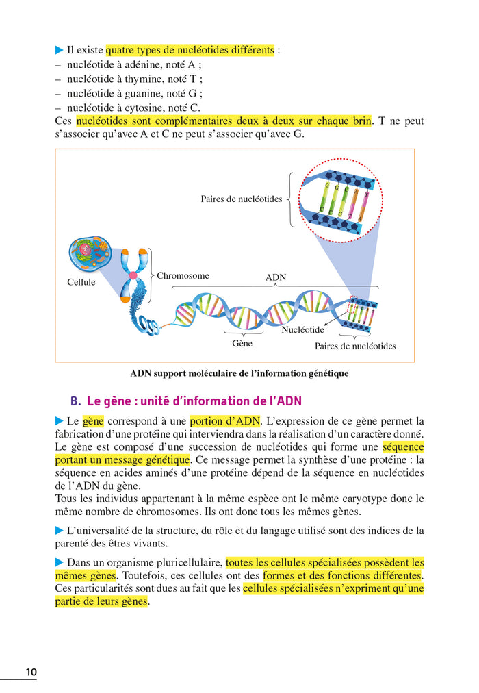 Exos résolus - SVT 2nde