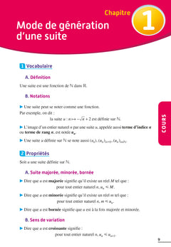 Exos résolus spécialité Maths 1re