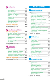 Exos résolus spécialité Maths + Option Maths expertes Tle