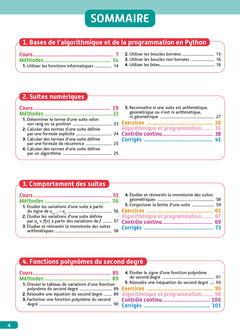 Objectif BAC 1re spécialité Maths BAC 2026