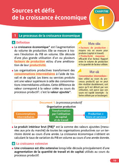 Objectif Bac Tle spécialité SES Bac 2025
