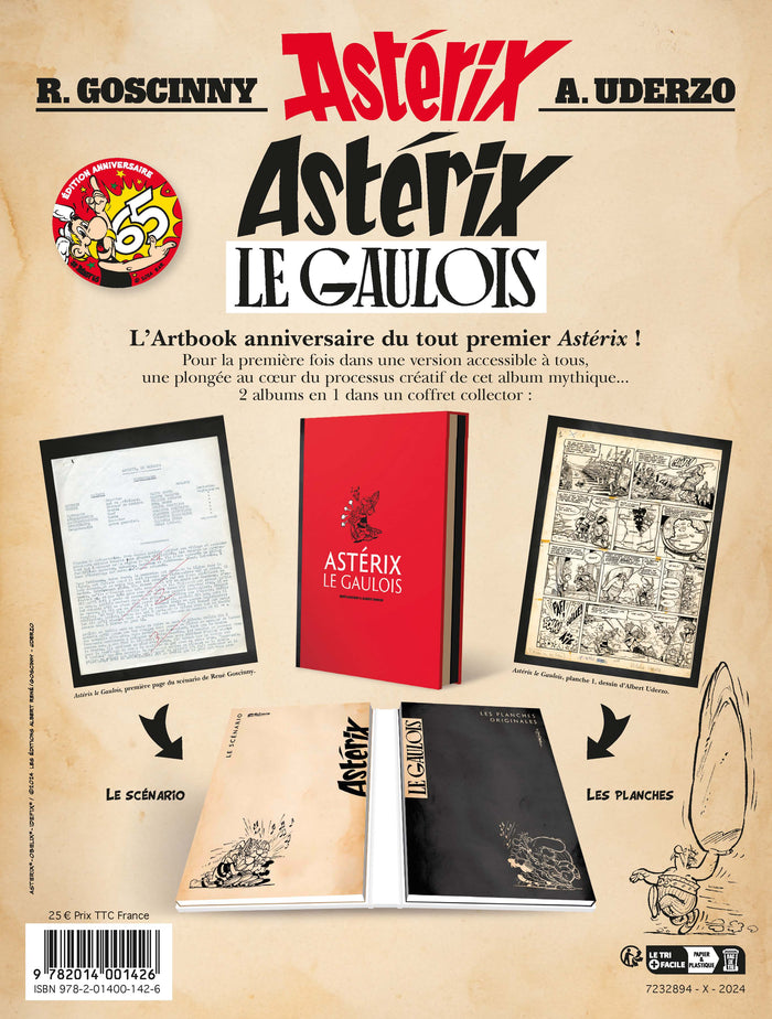 Astérix Le Gaulois N°1 - Coffret anniversaire 65 ans