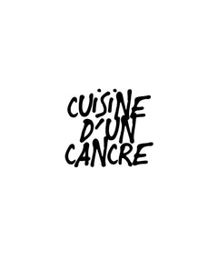 Cuisine d'un cancre