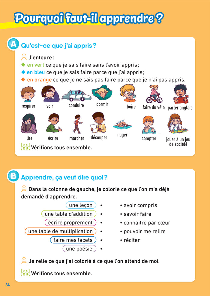 Vie de classe Vie d'élève Magellan CE