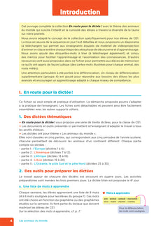 En route pour la dictée ! CE1 - Les animaux du monde