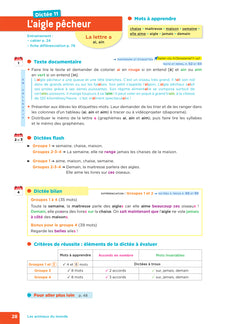 En route pour la dictée ! CE1 - Les animaux du monde