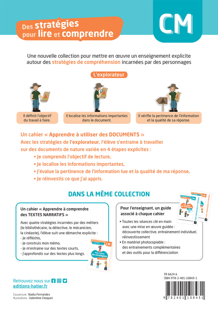 Des stratégies pour lire et comprendre - J'utilise des documents CM