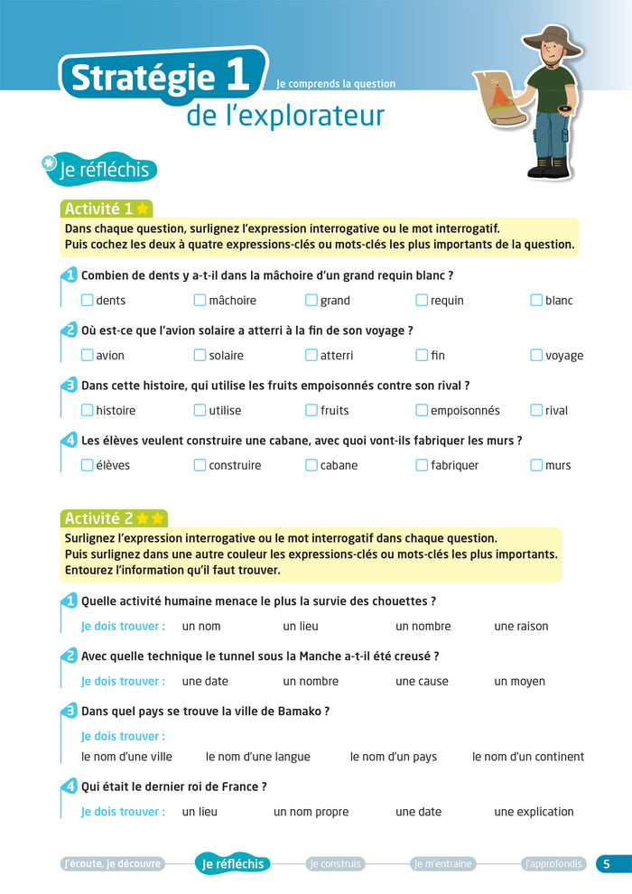 Des stratégies pour lire et comprendre - J'utilise des documents CM